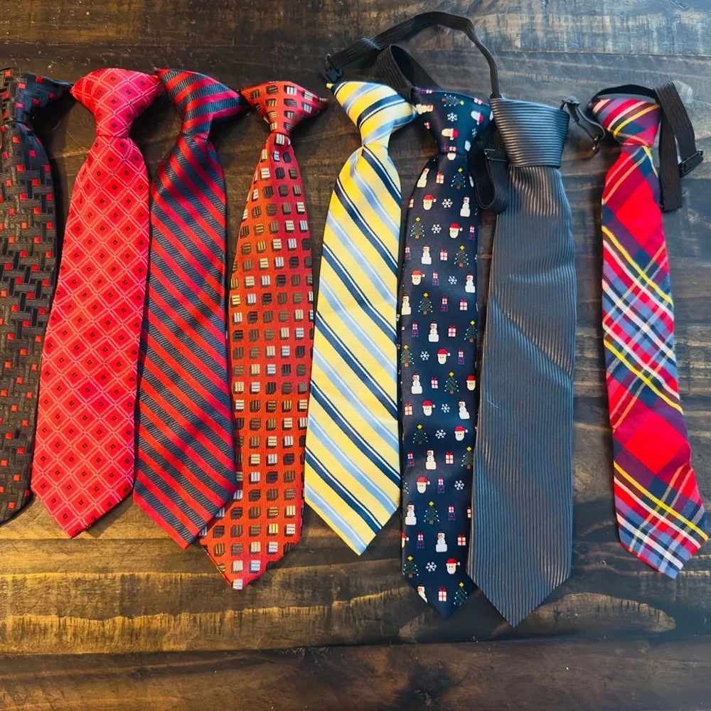 Kids' Colorful Tie Collection